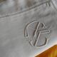 Pair of old linen & cotton pillowcases - ac monogram