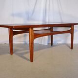 Scandinavian coffee table in G Plan teak
