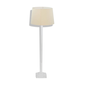 1970s Lucite floor lamp