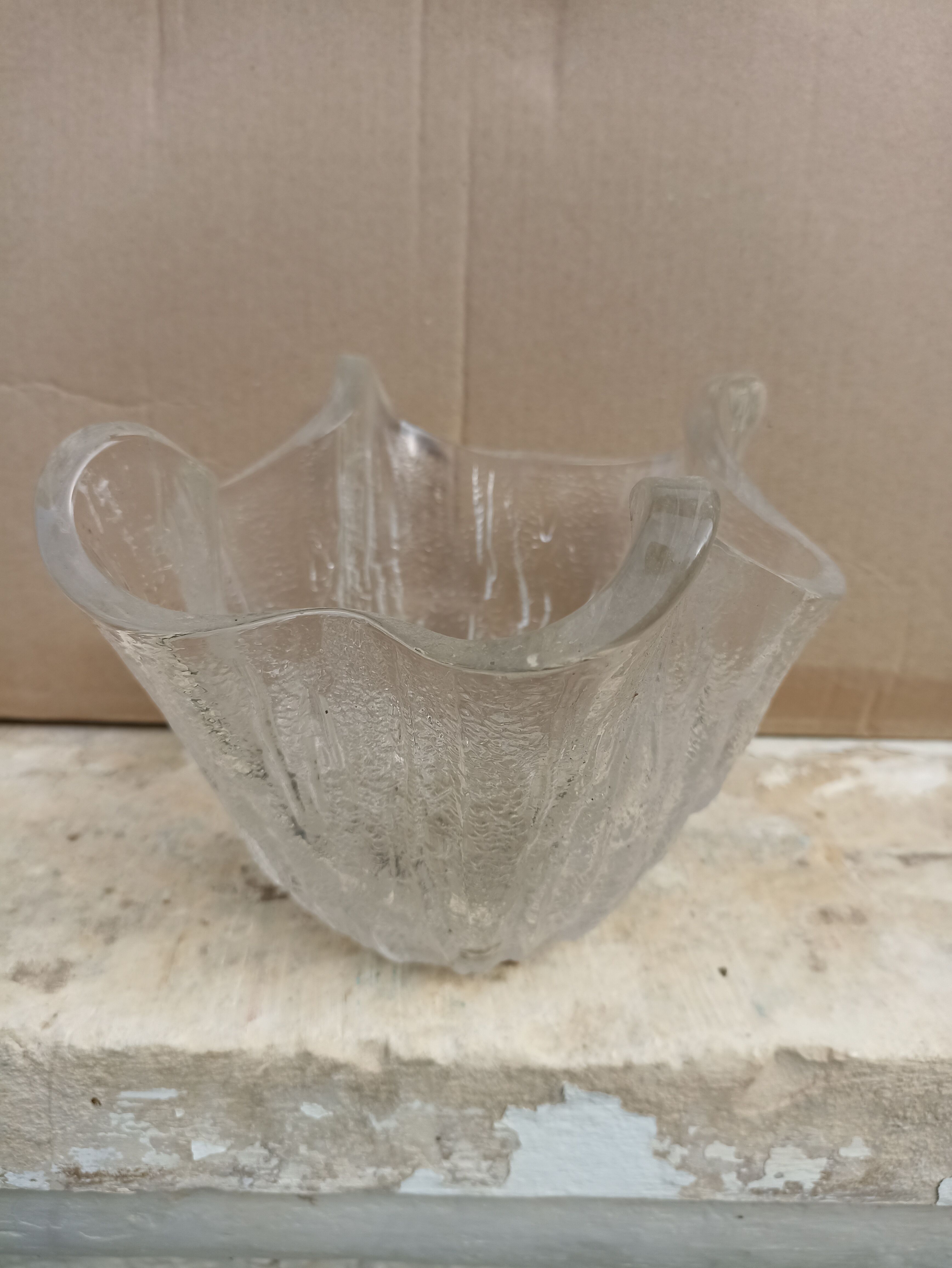 Glass fruit cup
