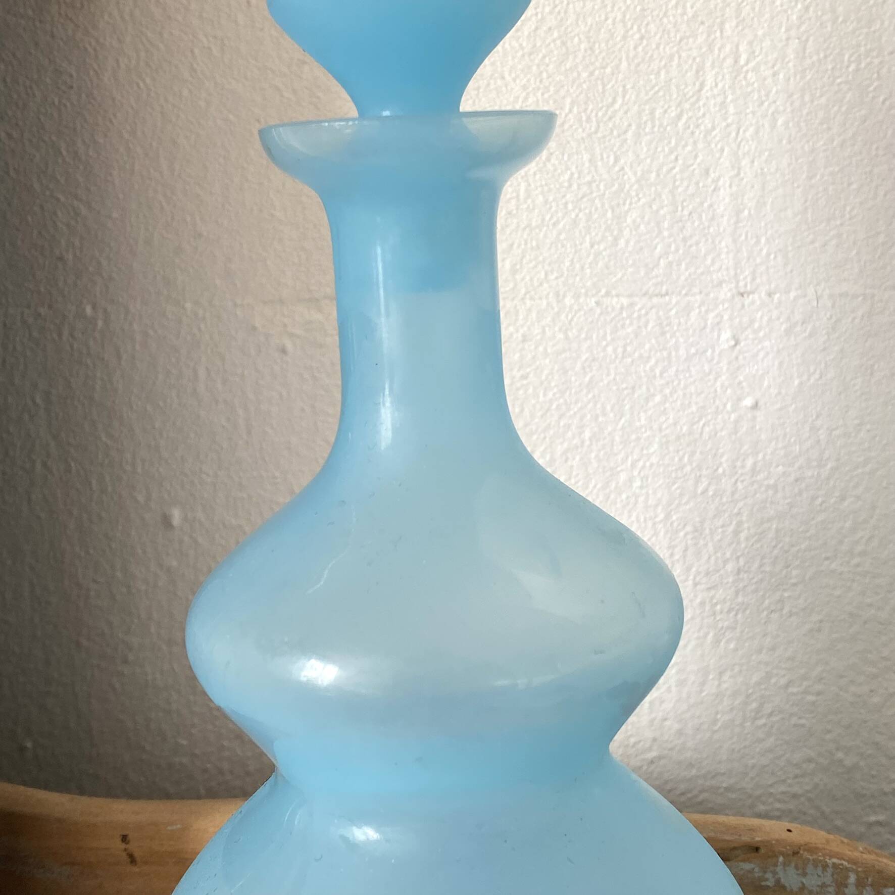 Carafe, opaline bottle 20cm