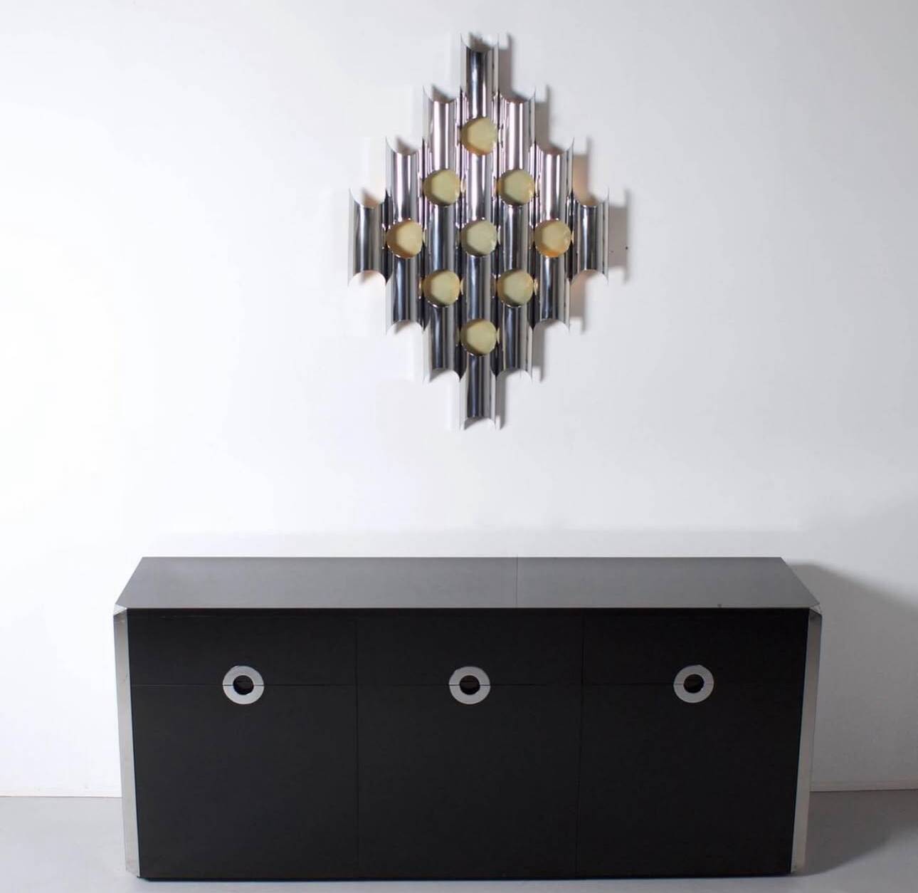 Huge wall light Goffredo Reggiani 1970