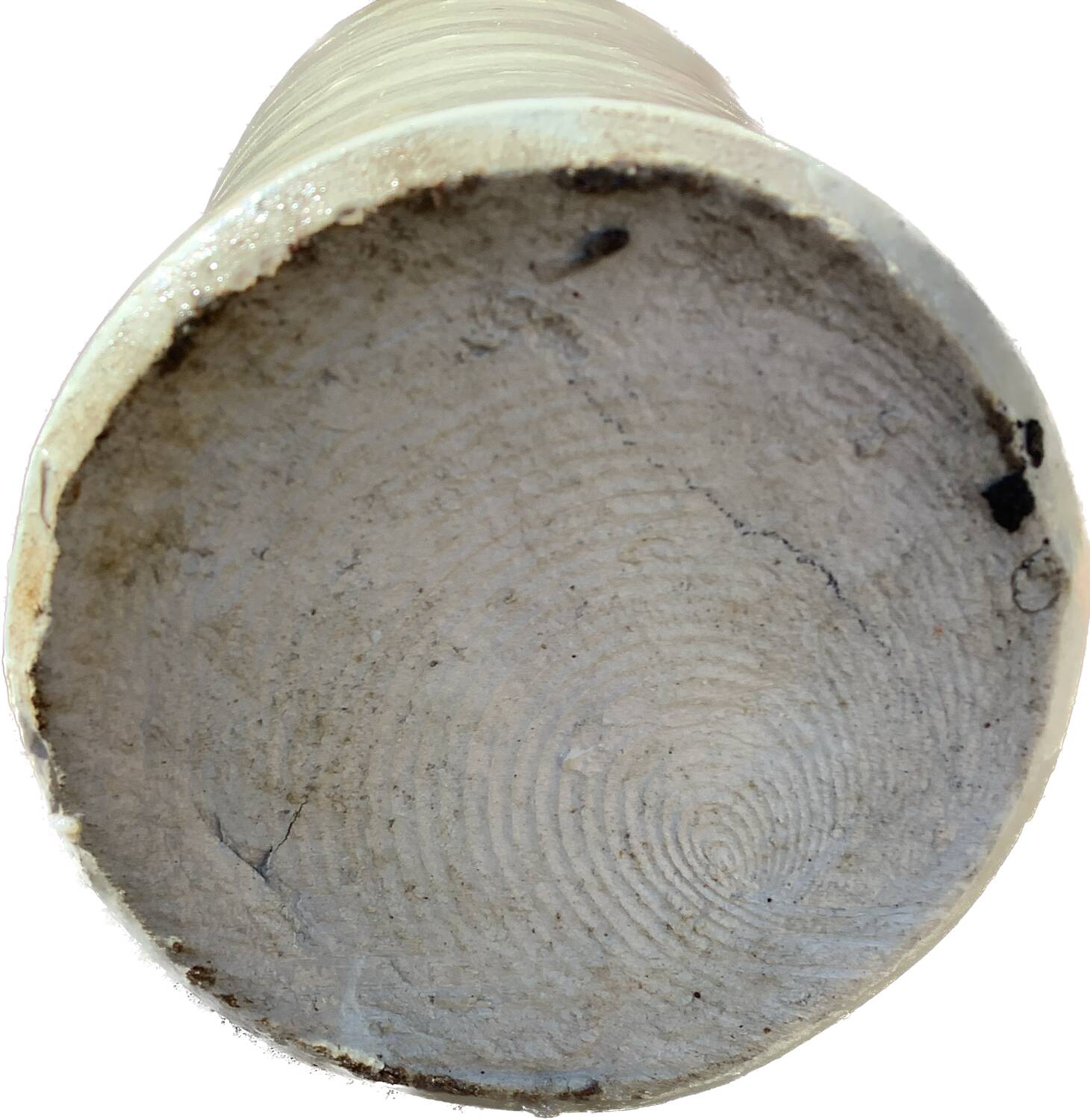 Old stoneware bottle