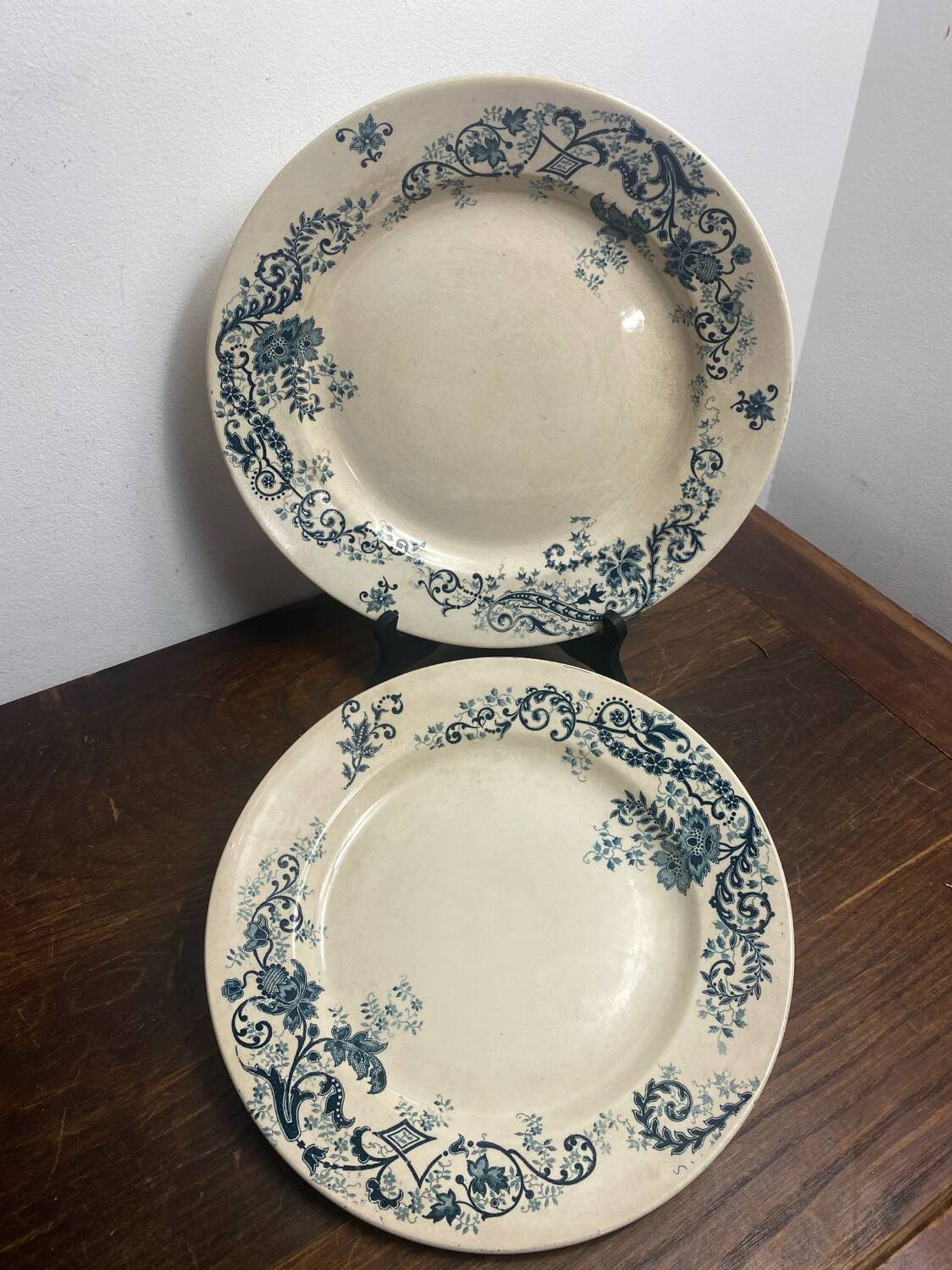 Plats de service, terre de fer, Sévigné, HB & Cie
