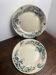 Service plates, iron earth, Sévigné, HB & Cie