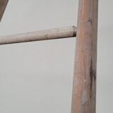 Échelle de maraîcher récolte fruitière en bois ancien -3m65