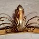 Golden Metal Rearview Mirror