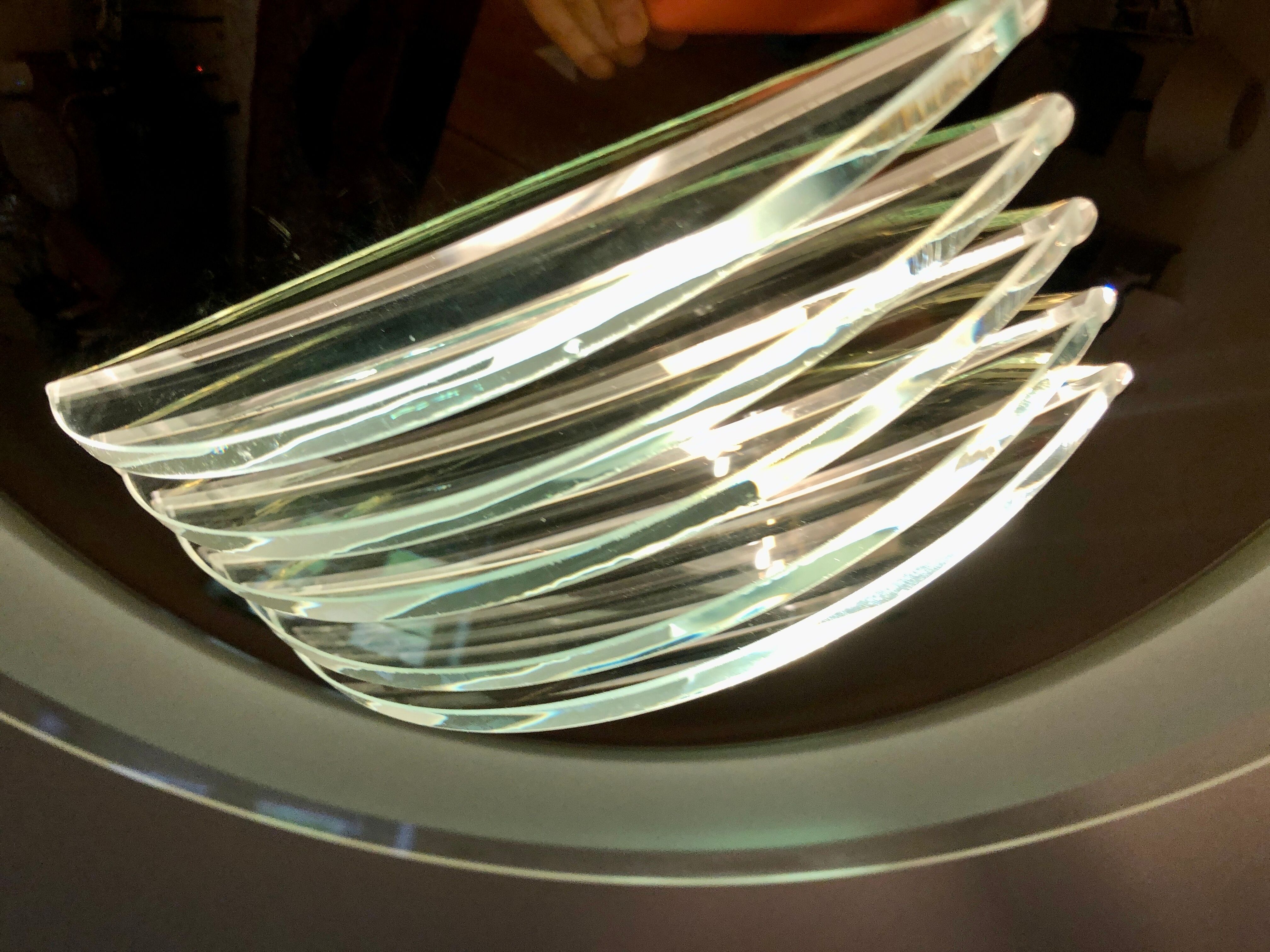 Suspension in gilded brass, Italian design from the 1970s.