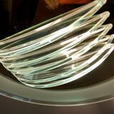 Suspension in gilded brass, Italian design from the 1970s.