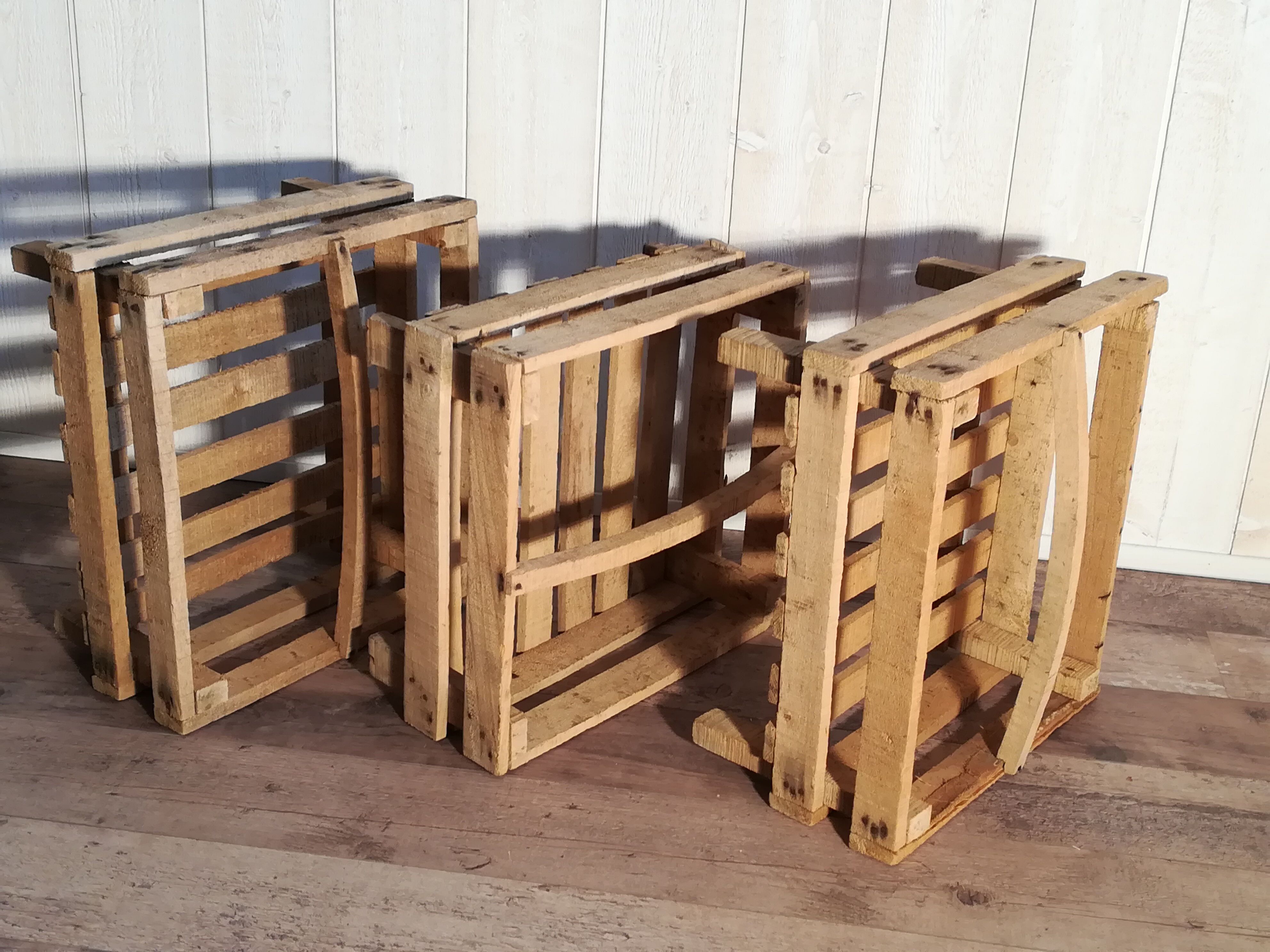 Trio de plateaux maraîchers