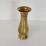 Vintage brass vase from India, 1960's