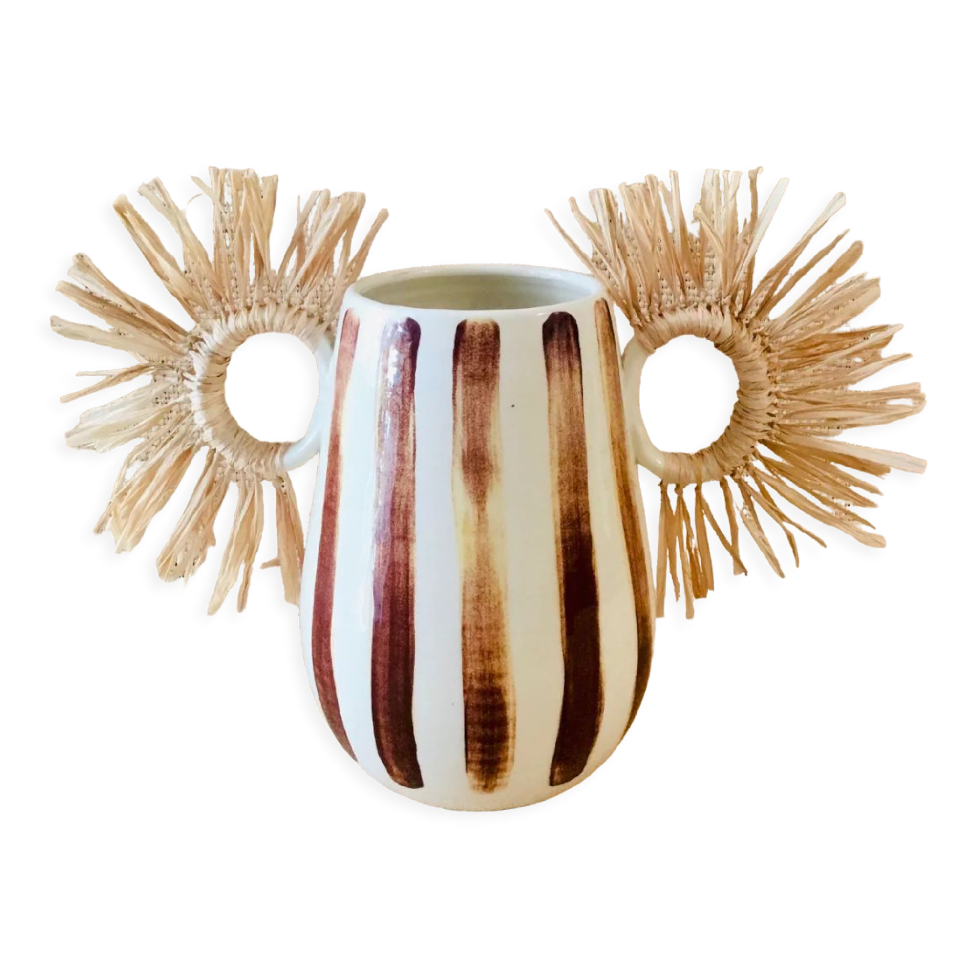 Handcrafted ceramic vase