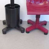 Ettore Sottsass Olivetti black Synthesis coat rack 1973