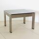 Tau square coffee table by Gae Aulenti, edition Rinascente Italy 1970s