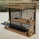 Vintage Rattan and Bamboo Wall Shelf – 1960s/70s