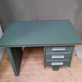 Industrial metal desk