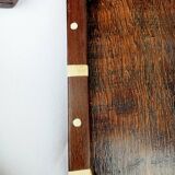 Ensemble de  6 plateaux empilables en wenge