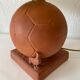 Football lamp and terracotta rooster from the 80s