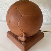 Football lamp and terracotta rooster from the 80s