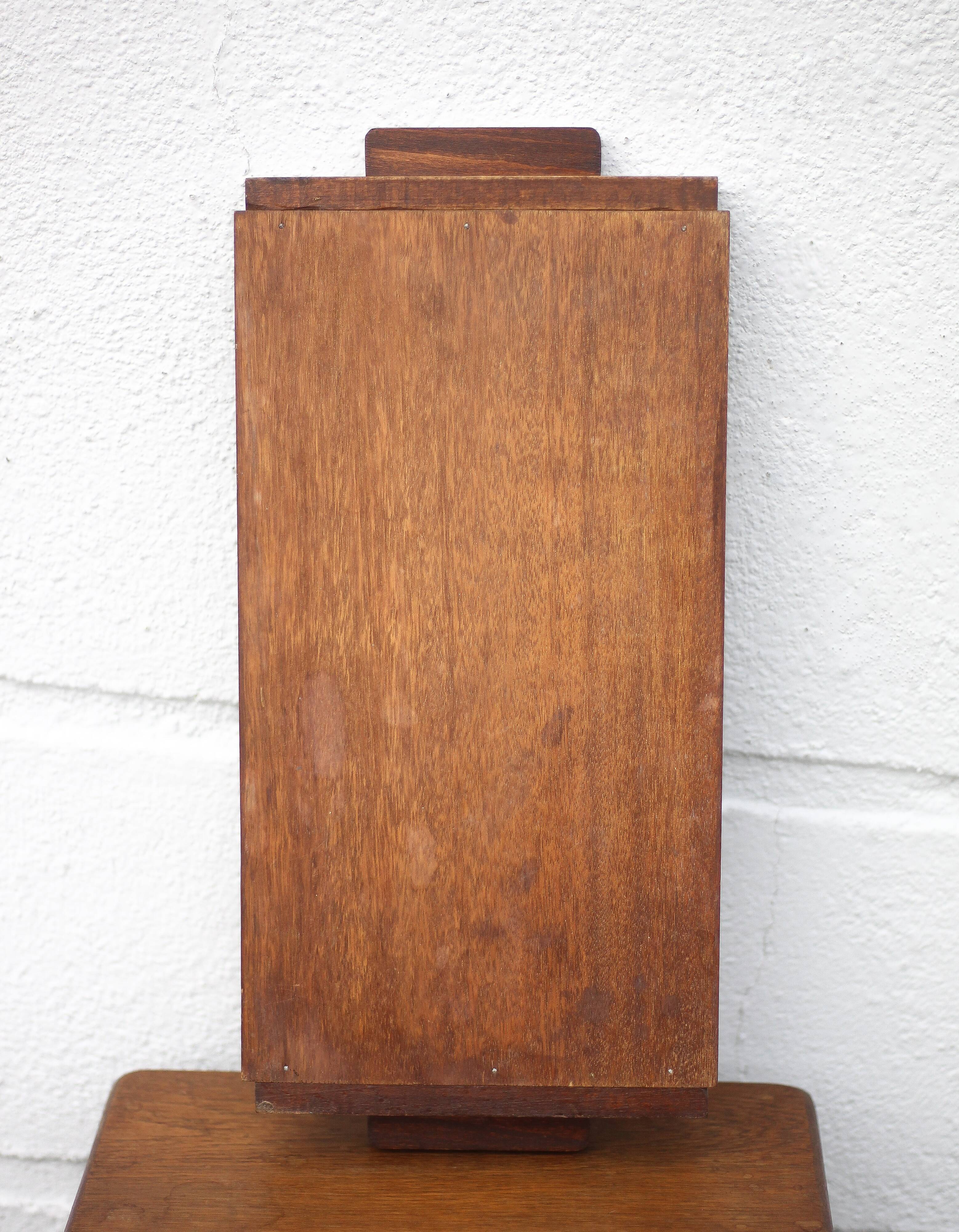 art deco wooden tray, art deco tray, serving tray, decorative tray