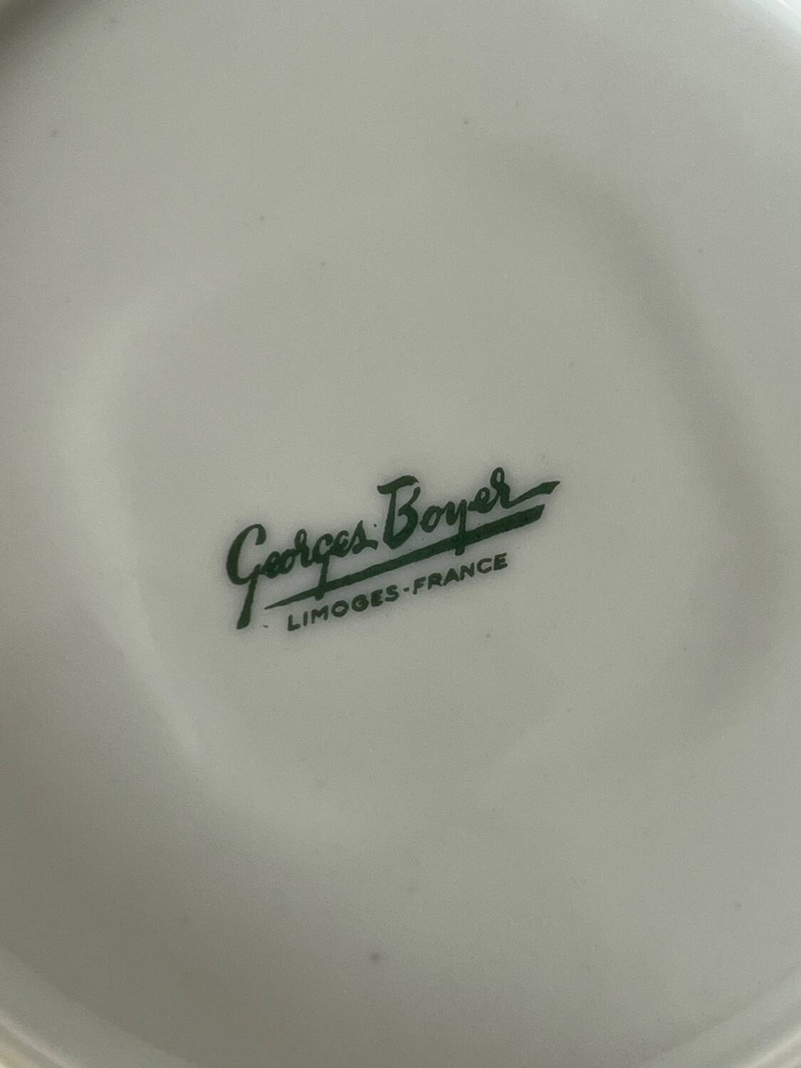 Georges Boyer porcelain set 1934