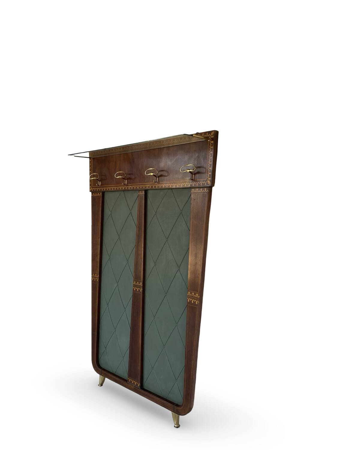 Porte-manteau mural italien des années 60