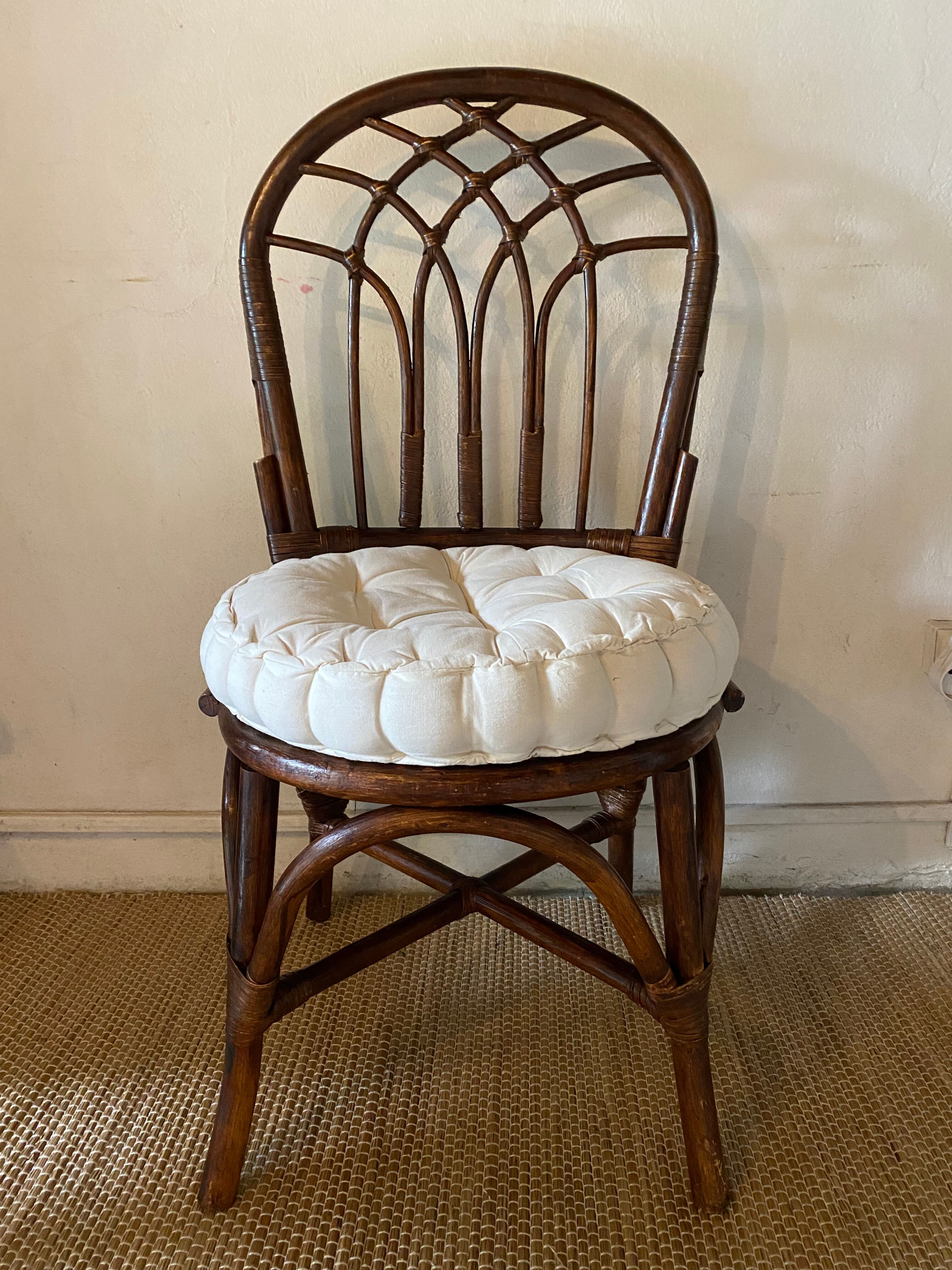 Vintage rattan chair