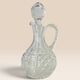 Cut crystal oil jug