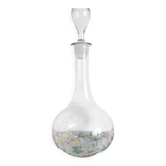 Glass wine carafe