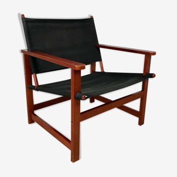 Scandinavian safari chair from the 1970s