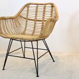 Gorgeous dutch wicker & steel chairs