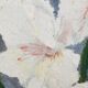 Painting on wood: gladiolus