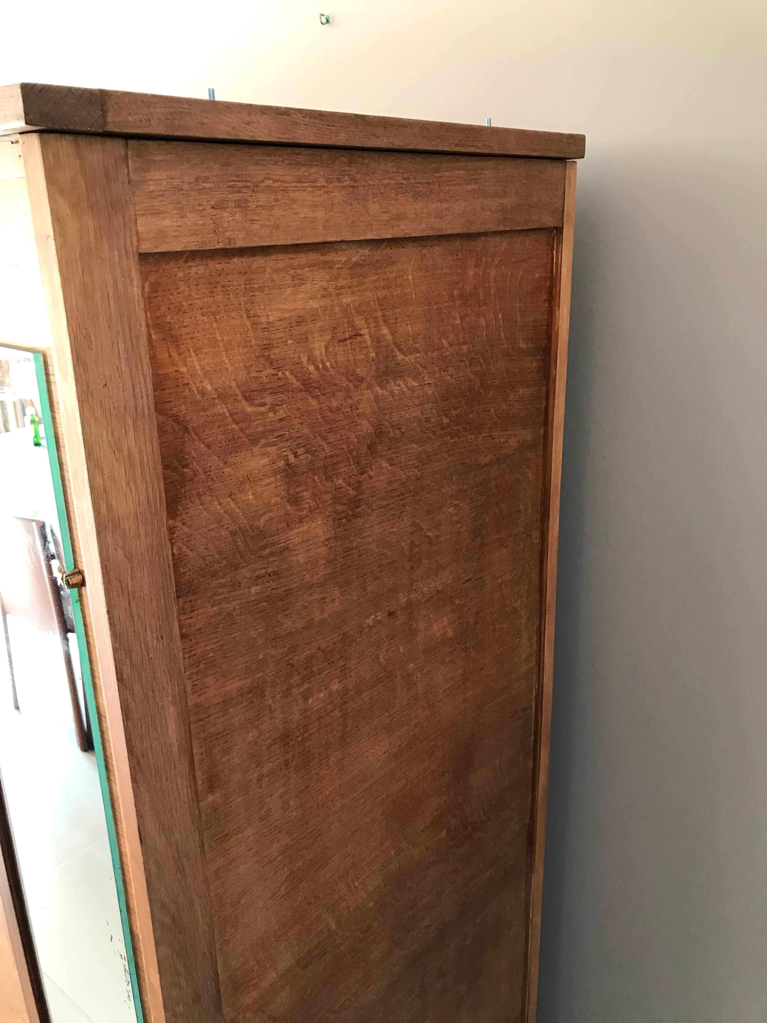 Wardrobe sewing door