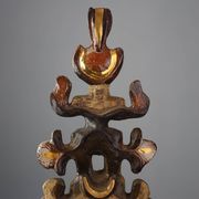 Totem signed and numbered by Elisabeth Vandeweghe for Perignem, Belgium, 19