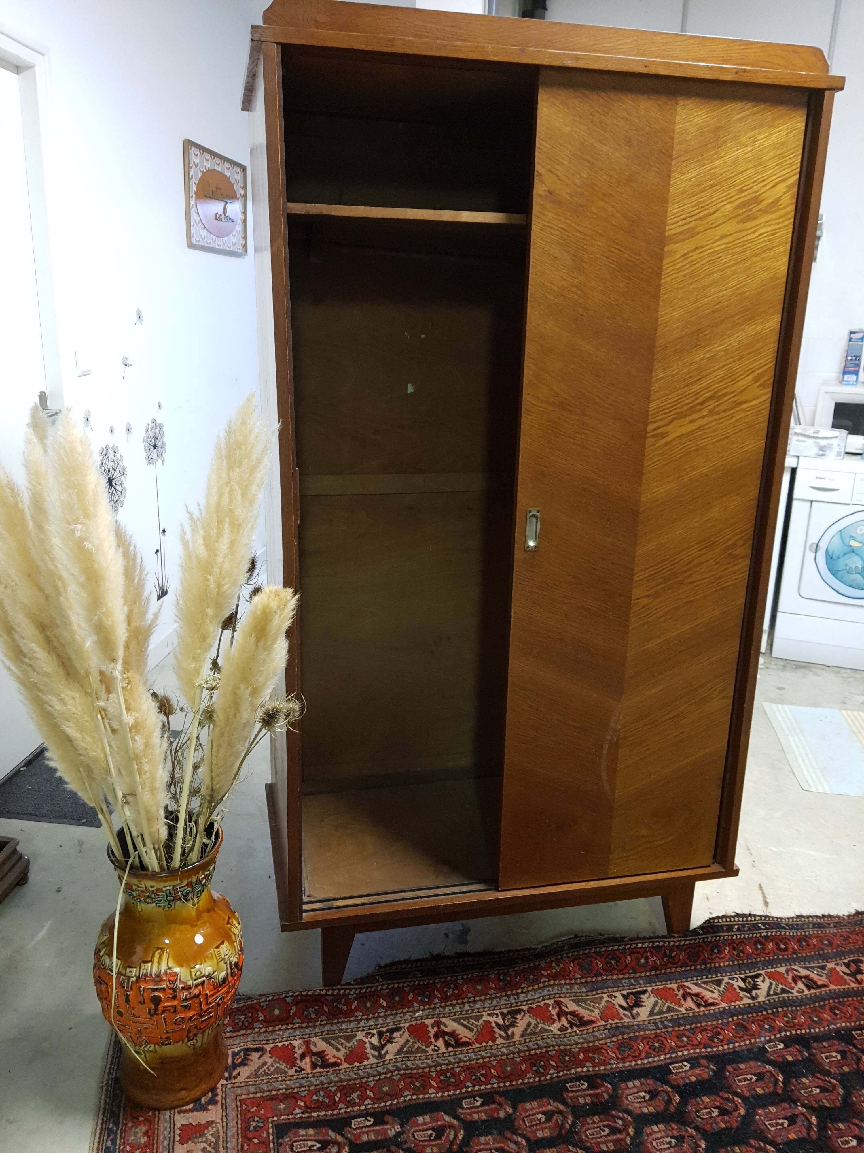 Vintage cabinet sliding doors
