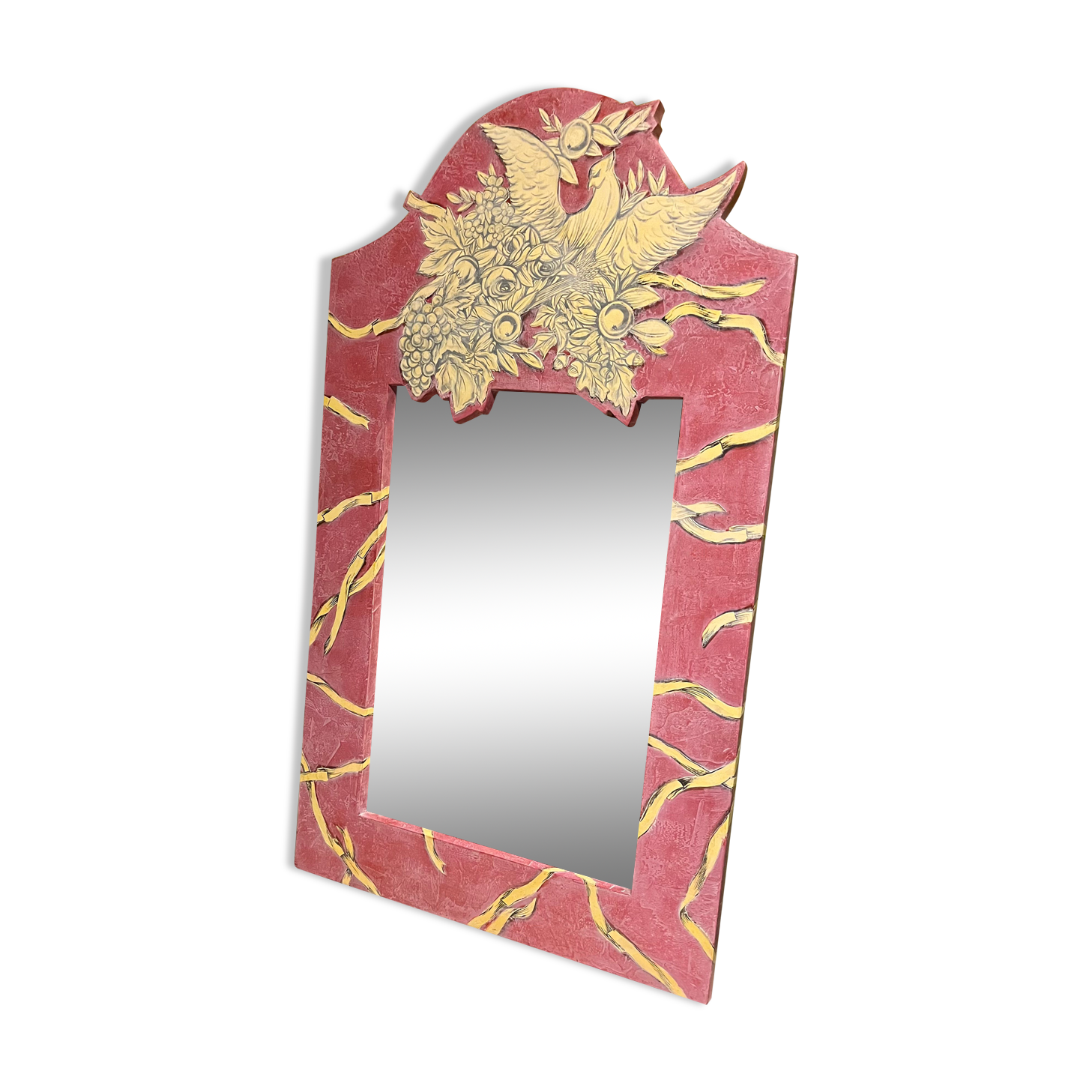 Pink mirror 120x70x2.5
