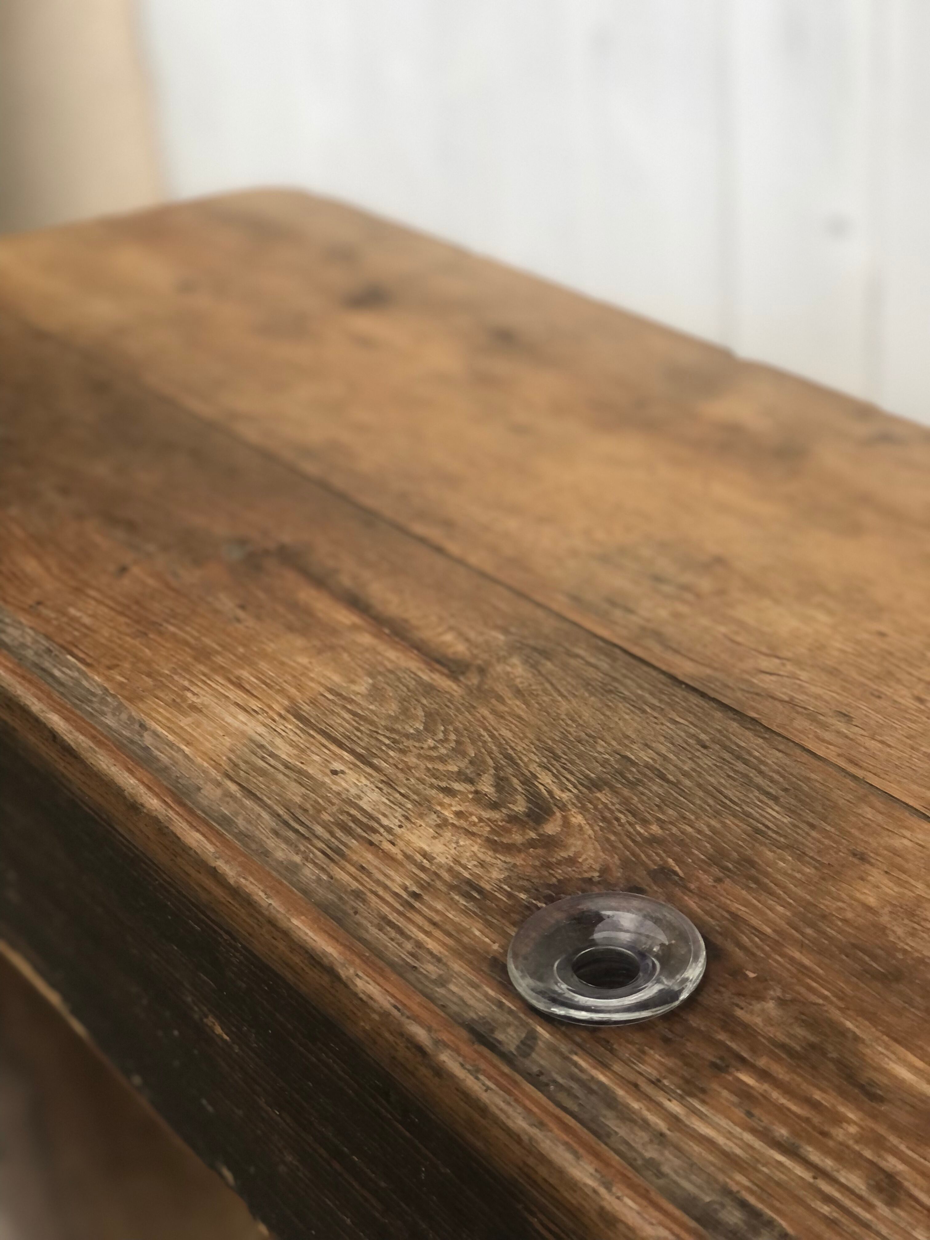 School desk and bench 3 places child wood