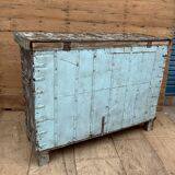 console - Burmese teak wedding chest