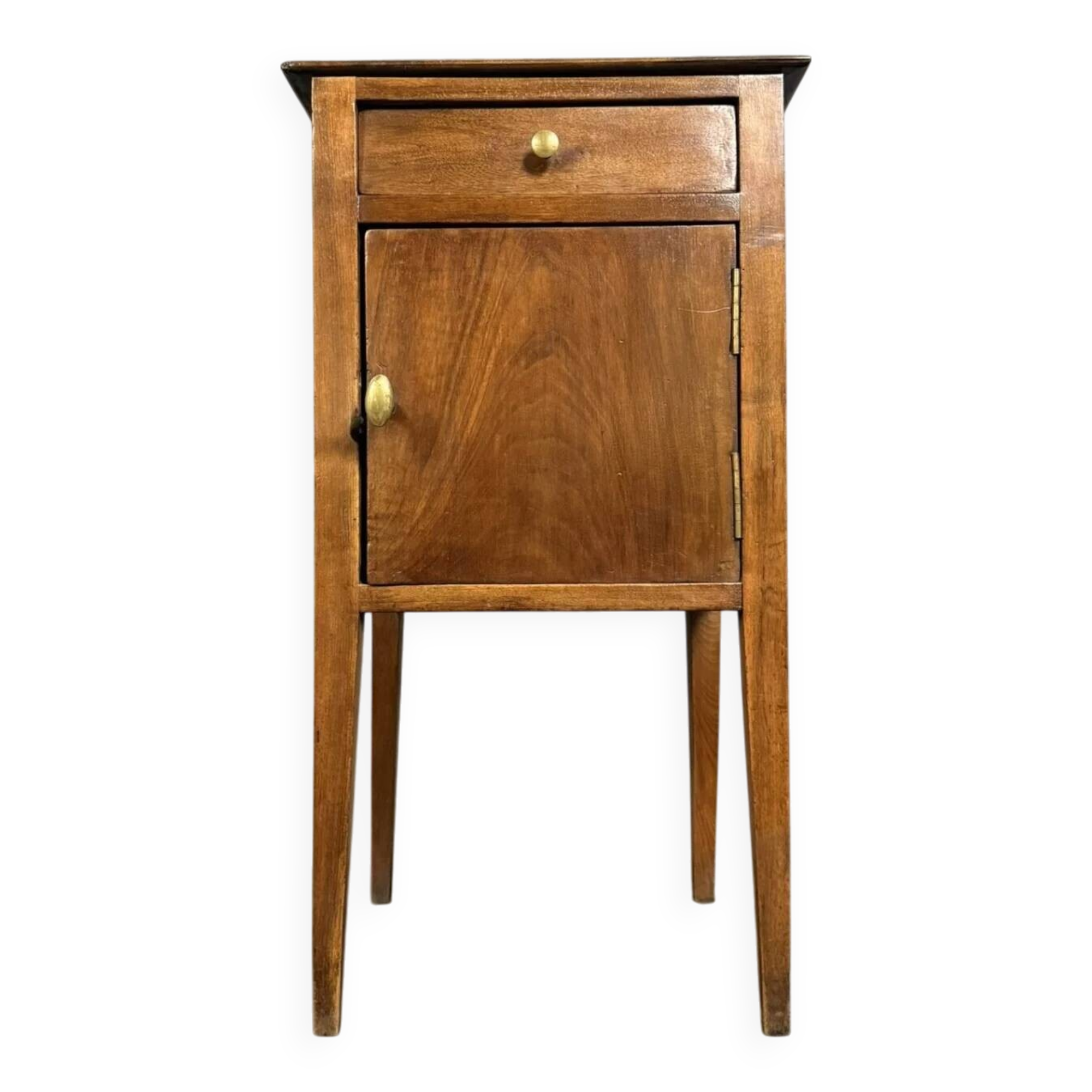 Louis XVI period walnut bedside table circa 1800