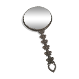 Hand mirror XIXth 28x13cm