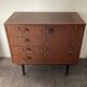 Commode vintage en palissandre années 60