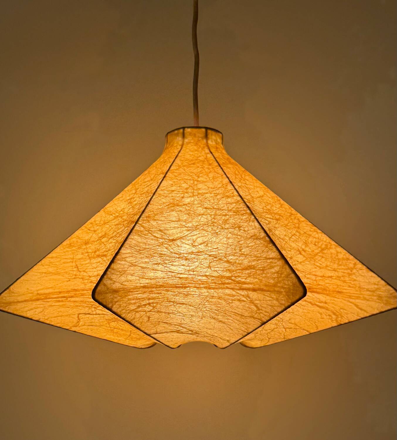 Suspension cocoon in fibreglass, 60s