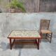 Table basse scandinave ceramique