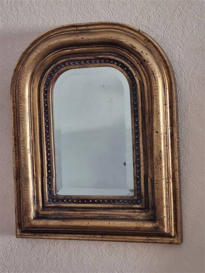 Louis Philippe style mirror 38 x 47.5 cm