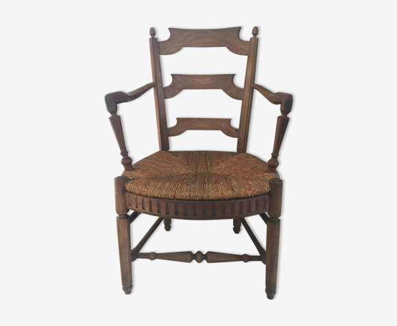 Fauteuil ancien de campagne