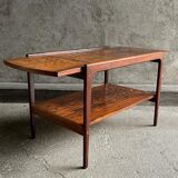 Table basse scandinave en palissandre, 1960s