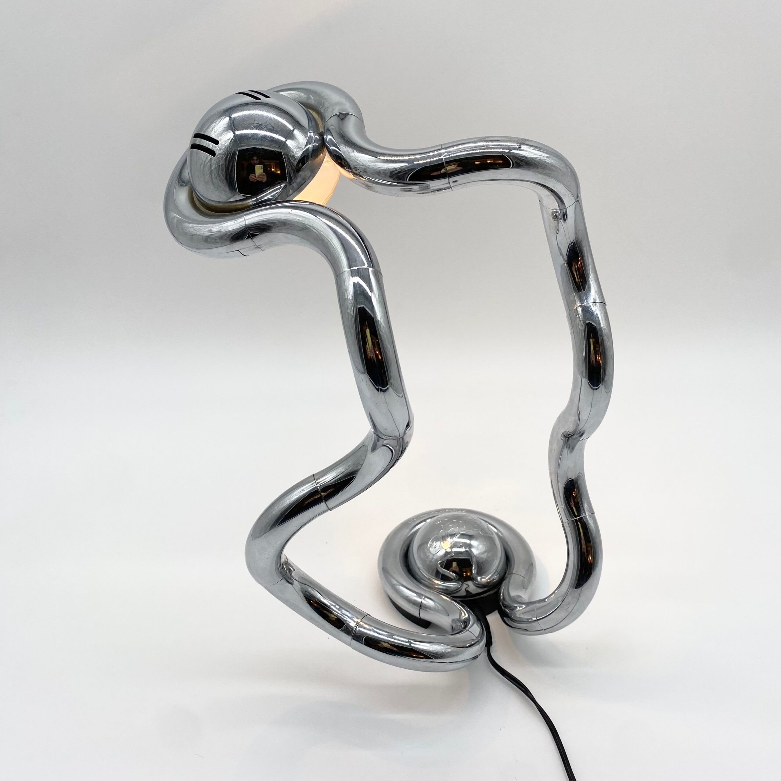 "Tangle" lamp by Richard Zawitz, 1991