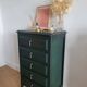 Chiffonnier vert phtalo