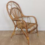Children's rattan chair