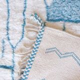 Blue Berber Rug - 280 x 214 cm